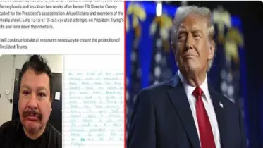চিঠি পাঠিয়ে ট্রাম্পকে হত্যার হুমকি, যুক্তরাষ্ট্রে তোলপাড়