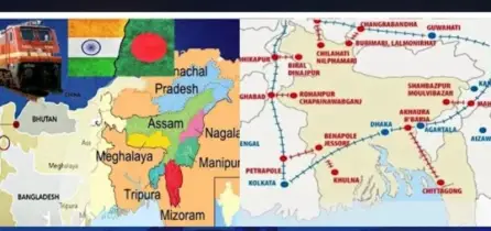 ভারতের ৫০০০ কোটি রুপি বন্ধ, বাংলাদেশকে পাশ কাটিয়ে সেভেন সিস্টার্সে রেলের নতুন কৌশল