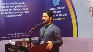 চব্বিশের গণঅভ্যুত্থান বিপ্লবে পরিণত হয়েছিল: শিবিরের কেন্দ্রীয় সভাপতি জাহিদুল ইসলাম 