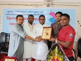 দেশের প্রথম ব্যাংকার হিসেবে মবিন মাছুদের ৬৪ জেলা ভ্রমণ