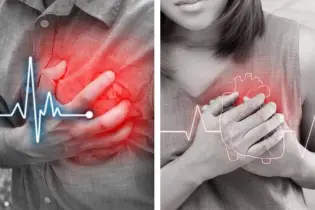 হার্ট অ্যাটাক হলে বুকের কোথায় ব্যথা হয় ?