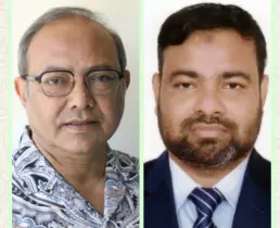 শাহ আমানত রেলওয়ে সুপার মার্কেটের সভাপতি শওকত আজম খাজা ও সাধারণ সম্পাদক মোহাম্মদ শাহ আলম 