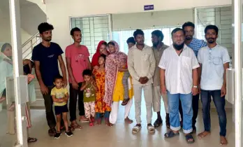 সীমান্তে আটক ১৫ জনকে থানায় হস্তান্তর করল বিজিবি