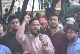 গণহত্যাকারী দল আওয়ামী লীগ নিষিদ্ধ করেই ঘরে ফিরব : যমুনায় ড. মাসুদ