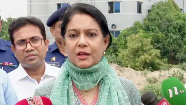 শুভাঢ্যা খাল পরিদর্শনে পরিবেশ উপদেষ্টা সৈয়দা রিজওয়ানা হাসান