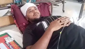 মাদারীপুরে জমি নিয়ে বিরোধে প্রবাসী যুবককে কুপিয়ে জখম