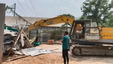 সোনারগাঁয়ে দুই চুনা কারখানার অবৈধ গ্যাস সংযোগ বিচ্ছিন্ন