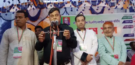 বিএনপি ৫৪ বছর গণতন্ত্র পুনরুদ্ধারে সংগ্রাম করেছে: ওয়ারেছ আলী মামুন