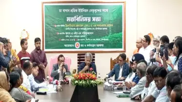 চা শ্রমিকদের বেতন ভাতা যথেষ্ট নয়, উৎপাদন খরচের চেয়ে দাম কম পাচ্ছে বাগান মালিকরা : উপদেষ্টা সাখাওয়াত হোসেন