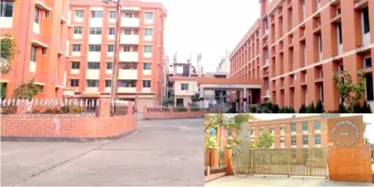 তালা দেয়া নান্দনিক নকশার রংপুরের ১০০ শয্যা শিশু হাসপাতাল