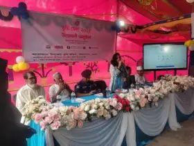 ভোলায় উৎসবমুখর পরিবেশে তিন দিনব্যাপী ভূমি মেলা শুরু