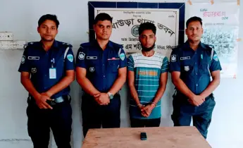 ভুয়া সেনা কর্মকর্তা পরিচয়ে চাঁদা দাবি, আখাউড়ায় এক প্রতারক গ্রেফতার