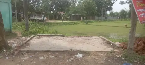কমলগঞ্জে রাস্তার পাশের যাত্রী ছাউনি ভোরবেলা উধাও