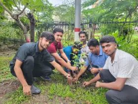 ঢাকা কলেজ ছাত্রদলের নিম বৃক্ষরোপণ কর্মসূচি