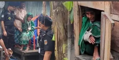 মুরগীর খোপে থাকে না বৃদ্ধা মা, ভাইরাল ভিডিও এর পেছনে আসল সত্য