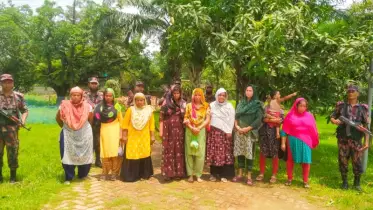 হালুয়াঘাট সীমান্তে ৯ নারীসহ ১ শিশুকে পুশ ইন