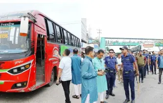 ঈদযাত্রা নির্বিঘ্ন করতে ঢাকা-চট্টগ্রাম মহাসড়ক পরিদর্শনে কুমিল্লা জেলা