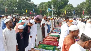 ঠাকুরগাঁওয়ে উৎসবমুখর ঈদুল আযহা, ধর্মীয় ভাবগাম্ভীর্যে উদযাপিত জামাত
