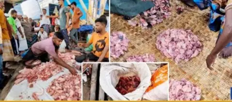 ২০০ টাকা কেজিতেও মিলছে কোরবানির মাংস