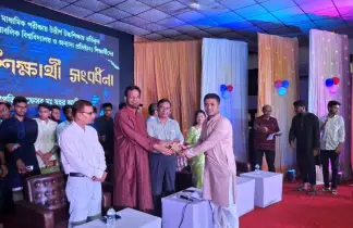 বিশ্ববিদ্যালয়ে চান্সপ্রাপ্ত-২১৫ শিক্ষার্থীকে সংবর্ধনা দিলো রাজশাহী কলেজ