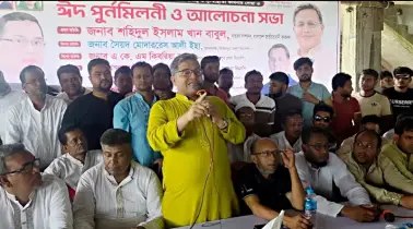 এখানে দলের নির্দেশে এসেছি, উড়ে এসে জুড়ে বসিনাই: শহিদুল ইসলাম বাবুল