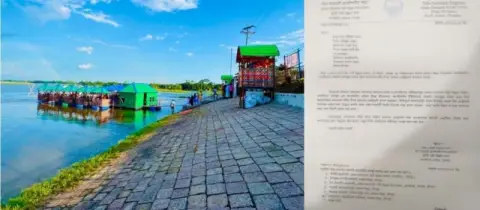 দৈনিক জনকণ্ঠে সংবাদ প্রকাশের পর নড়েচড়ে বসল প্রশাসন  নদীতে ভাসমান রেস্ট