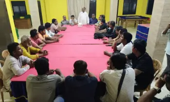 আখাউড়ায় সাংবাদিকদের সাথে বিএনপি নেতার মতবিনিময়