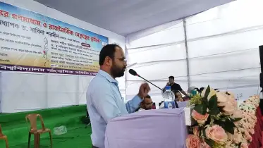 বিগত সময়ে গণমাধ্যমগুলো স্বৈরাচারী শাসকের তেলবাজি করেছে: সাংবাদিক নেতা শহিদুল ইসলাম