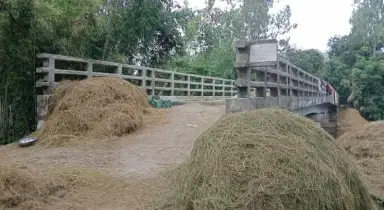 দেড় কোটি টাকার সেতু এখন গলার কাটা, ১১ বছরেও মেলেনি সুফল