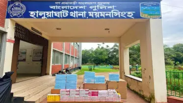 হালুয়াঘাটে কবর থেকে ভারতীয় প্রসাধনী জব্দ
