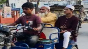 বাবার সাথে ছোট্ট হাতে সংসারের হাল