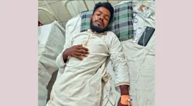 বালু উত্তোলনের প্রতিবাদ করায় বালুদস্যুদের আক্রমণে জুলাই যোদ্ধা আহত