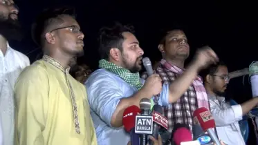 জুলাই সনদ আদায় করার জন্য আমরা রাজপথে নেমেছি: নাহিদ ইসলাম