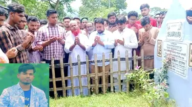 সৈয়দপুরে  শহীদ সাজ্জাদ হোসেনের  কবর জিয়ারতের মধ্য দিয়ে এনসিপির তৃতীয় দিনে জুলাই পদযাত্রা শুরু