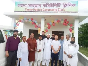 সম্পূর্ণ বিনামূল্যে চিকিৎসার ক্লিনিক উদ্বোধন করলেন এম এ মালিক