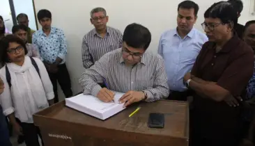জুলাই খুনিদের বিচারের দাবিতে নজরুল বিশ্ববিদ্যালয়ে উদ্বোধন হলো গণস্বাক্ষর কর্মসূচি