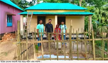 দুর্গাপুরে শহীদ পরিবারে বৈষম্যবিরোধী ছাত্র আন্দোলন নেতাদের সহায়তা