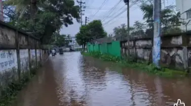 দুই দিনের টানা বৃষ্টিতে ডুবল নোয়াখালী, জলাবদ্ধতায় জনদুর্ভোগ চরমে