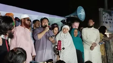 নতুন বাংলাদেশে আমরা চাঁদাবাজির স্বাধীনতা চাইনি: নাহিদ ইসলাম