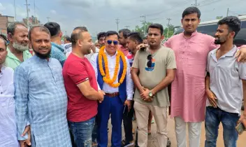 ইতালিস্থ নরসিংদীর বিএনপি নেতাকে সংবর্ধনা ও জনসংযোগ