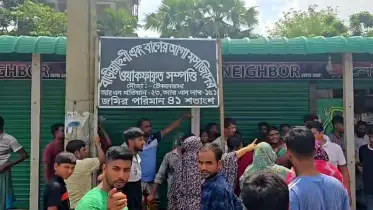 রূপগঞ্জে আদালতের নিষেধাজ্ঞা উপেক্ষা করে জোরপূর্বক জমি দখলে মসজিদের নামে তকমা
