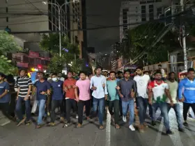 যারা রাজাকার রাজাকার স্লোগান দিয়েছে তাদের অনেকে ছাত্রলীগ করে: ছাত্রদল নেতা 