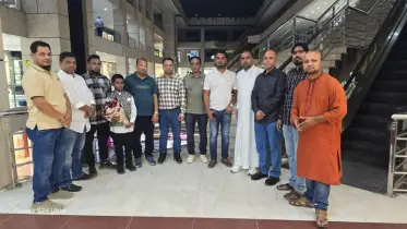 কুয়েত সফররত দুবাই ব্যবসায়ী নেতাদের সাথে সৌজন্য সাক্ষাৎ 