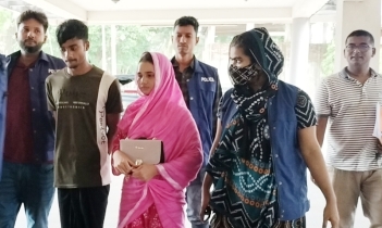 লালমোহনে ১ লাখ ১৫ হাজার জাল টাকাসহ দেবর-ভাবি আটক