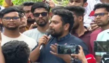 শাবিতে এনসিপি নেতাদের উষ্ণ অভ্যর্থনা
