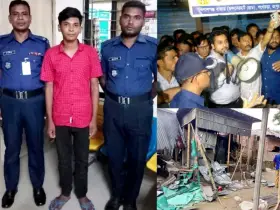 মহানবী (সা.)-কে কটূক্তির অভিযোগে যুবক গ্রেপ্তার, বিক্ষুব্ধ জনতার ভাঙচুরে ঘরছাড়া হিন্দু পরিবার