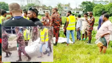 টঙ্গীতে ড্রেনে পড়ে নিখোঁজ নারীর লাশ ৩৭ ঘণ্টা পর দুই কিলোমিটার দূর থেকে উদ্ধার