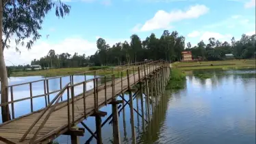 কাঠের ব্রীজে বদলে গেল মোহনগঞ্জবাসীর জীবনধারা, ৫০ হাজার মানুষের মুখে হাসি