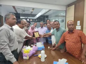 ড. মুহম্মদ শহীদ উজ জামানকে চুরাশিয়ান বন্ধু গ্রুপের প্রাণঢালা শুভেচ্ছা