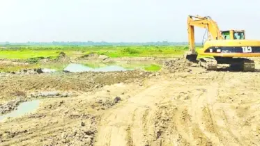 নিষেধাজ্ঞা সত্ত্বেও কাটা হচ্ছে ফসলি জমি, প্রতিকার নেই
